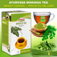 Fadna Miracle Moringa oleifera Ayurveda Tea Weight control Herbal Drink 20 Bags