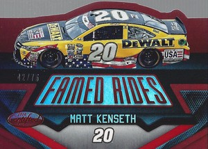 2016 Certified Famed Rides Mirror Red #12 Matt Kenseth /75 - NM-MT