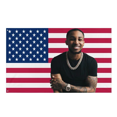 DDG rapper Flag Tapestry – Merch Edition 34.5''X56" - Image 1 of 4