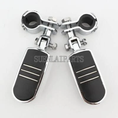 Montaje de clavijas de pie de carretera de 1"-1-1/4" para Honda Goldwing GL 1500 1800 1100 1200 F6B Foto 1 de 4