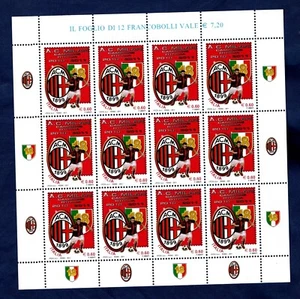 ITALIA 2011 Milan Campione D'italia IN MINIFOGLIO MNH** - Picture 1 of 1