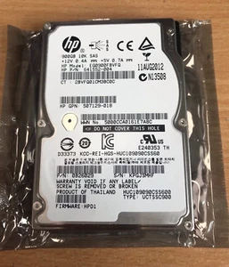 HP  900GB SAS 10K Drive - EG0900FBVFQ - 641552-004 - 0B26029 F/W: HPD1 - Picture 1 of 4