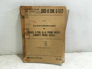 ORD 8 SNL G-512. Camión, 6 toneladas, 6x6, Prime Mover, modelo Corbitt 50SD6. 1951 - Imagen 1 de 5