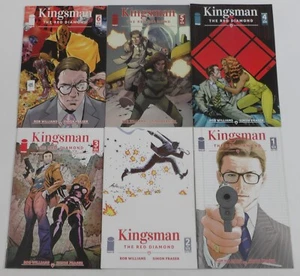 Kingsman: the Red Diamond #1-6 VF/NM complete series - Mark Millar - Image - Picture 1 of 1