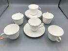 Royal Doulton Amulet Pattern H4998 Cup And Saucer Fine Bone China England Set Of 6