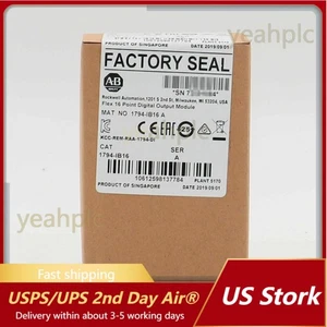 Allen-Bradley 1794-IB16 1794IB16 SER A Flex I/O Input Module US Free Tax - Picture 1 of 5