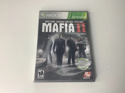 Mafia II -- Platinum Hits (Microsoft Xbox 360, 2011) CIB NO MAP TESTED WORKING - Image 1 of 4
