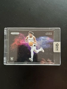 2023-24 Prizm Draft Picks Keyonte George Color Blast SSP RC Black #12 - Picture 1 of 2