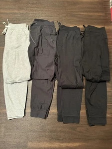 BUNDLE OF 4 - Lululemon Men's Drawstring Jogger Athletic Pants Size SMALL! - Picture 1 of 15