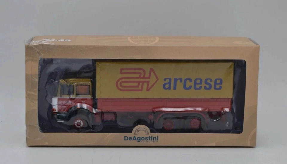 DIE CAST 1/43 " IVECO 190-38 ARCESE - 1981 " CAMION DEAGOSTINI - Immagine 1 di 1