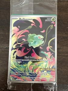 Mega Evolution Bulbasaur 133/132 Enhanced Box Topper Stamped Promo still sealed - Bild 1 von 1