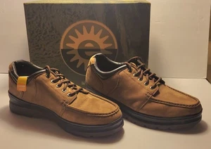 Men's Leather Lace Up Earth Shoes Size 10 1/2 W - Picture 1 of 3
