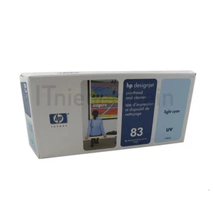 HP Druckkopf & Reiniger No 83 UV Light Cyan C4964A Designjet 5000 2013 - Bild 1 von 1