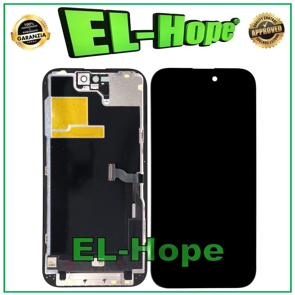 DISPLAY LCD INCELL PER APPLE IPHONE 14 PRO TOUCH SCREEN VETRO