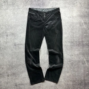 ZILLI Italy Black Stretch 5-Pocket Jeans W32 Cotton Logo Patch - Picture 1 of 10