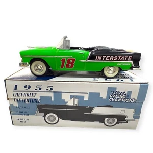 Racing Champions 1:25 Diecast Dale Jarrett 1955 Chevrolet Convertible Bank - Picture 1 of 7