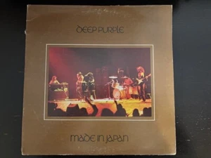 DEEP PURPLE COVER ONLY Made In Japan NO VINYL Classic 1972 Live - Imagen 1 de 6
