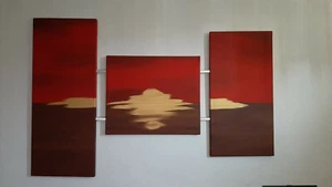 Tableau triptyque Oke Walberg Light in Oregon soleil couchant - Bild 1 von 6