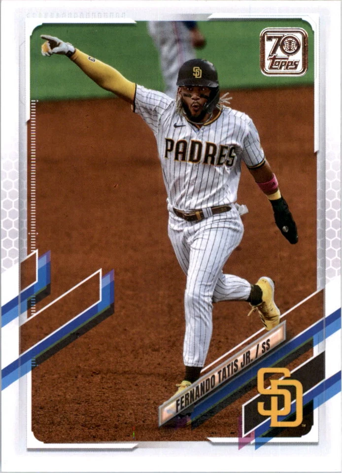 2021 Topps Baseball Card Pick (Base) 1-250 - Image 1 of 1