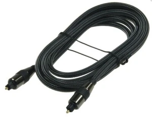 5 m Toslink Kabel | Digital Optical Audio Cable | LWL SPDIF 6mm hochwertige - Bild 1 von 1