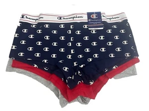 Champion Donna Autentico Abbigliamento Sportivo Ragazzo Intimo Rosso/Grigio/Navy TG XL - Foto 1 di 7