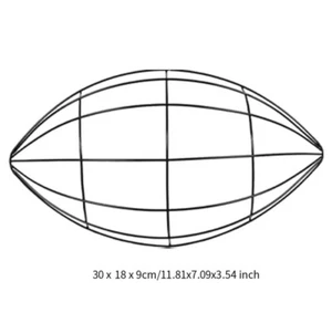 Holiday DYI Wreath Forms (Pumpkin, Football, & Candy Cane) - Picture 1 of 8