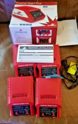 Lot of 4 Prophet Sport Plus (Dynamite) Battery Charger for parts or repair as is - Image 1 of 4
