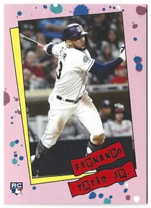 Fernando Tatis Jr. 2019 Topps Throwback Thursday #139 /518 1985 Cyndi Lauper RC - Picture 1 of 2