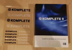 Native instruments Komplete 9 12 DVDs No Serial - Picture 1 of 13