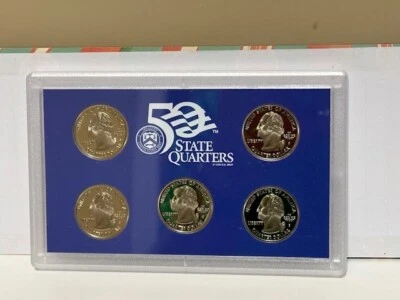 2004-S US Mint 50 State Quarters Proof Set - NEW in Original Box - COA - Image 1 of 4