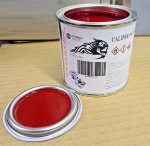 PINTURA PINZA DE FRENO STEMMA® FERRARI ROJA ALTA TEMPERATURA 250 ml BRILLO - Imagen 1 de 5