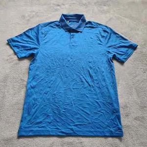Under Armour Polo Shirt Mens Small Blue La Camisa Performance Activewear Top UA - Picture 1 of 10