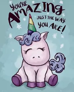 Einhorn: You're Amazing - Mini Poster 40 x 50 cm neu und versiegelt - Bild 1 von 1