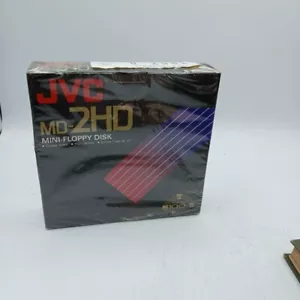 JVc MD-2HD Mini Floppy Disk 10 Disks New - Picture 1 of 3
