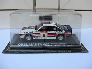 Opel Manta 400 Tour Corse 1983 rally IXO MIB 1:43 kadett rekord astra omega RARE - Imagen 1 de 6