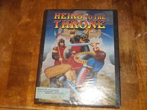 PC IBM HEIRS TO THE THRONE BIG BOX MS-DOS CD-ROM, New &unopened - Picture 1 of 2