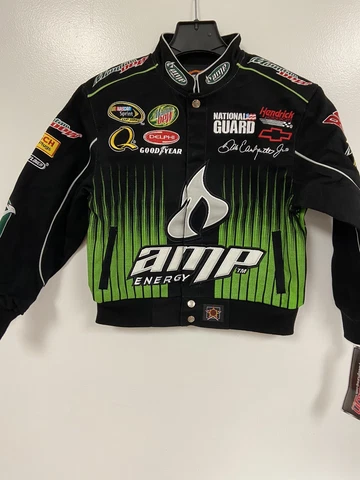 Dale Earnhardt Jr #88.JH Design Black AMP Uniform Jacket Youth XL-11-12 Cover