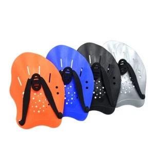Swim Training Hand Paddles with Adjustable Strap Practical Swimming Paddles Gift - Bild 1 von 11