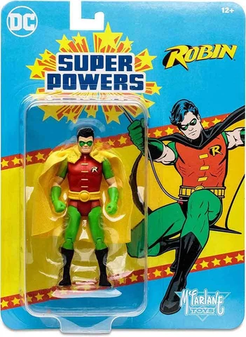 DC Super Powers 4 Inch Action Figure Wave 4 - Tim Drake Robin In Stock Cover