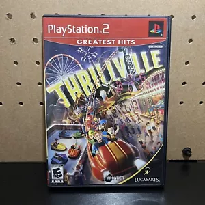 Thrillville (Sony PlayStation 2, 2006) Completo - CIB - Estuche Rojo/Disco Negro - Probado - Imagen 1 de 4