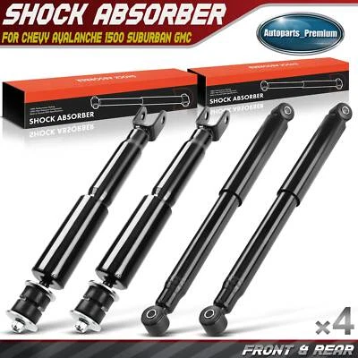 4 передних и задних амортизатора для Chevy Suburban 1500 Tahoe GMC Yukon 2000-2006 - Изображение 1 из 4
