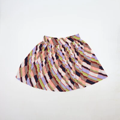 Banana Republic 女式打褶条纹裙 4 码超级可爱 — 第 1/4 张图片