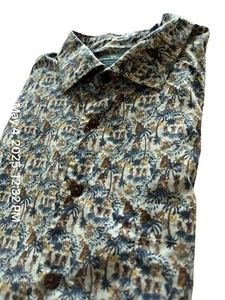 Camisa Rodd and Gunn Para Hombres XL Bailarines de Hula del Pacífico Sur SS Algodón Multicolor - Imagen 1 de 10