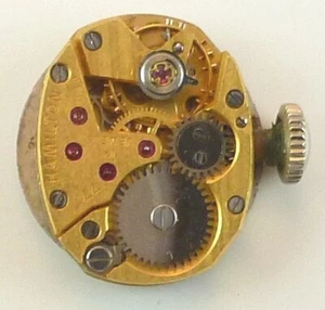 Vintage Hamilton 77 Mechanical Wristwatch Movement  -  Parts / Repair - Picture 1 of 6