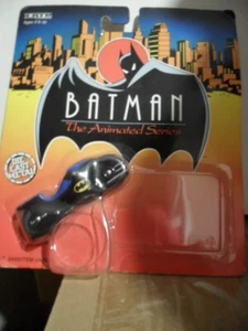 ERTL BATMAN ANIMATED BATMOBILE BATBIKE DIECAST LQQK COOL RARE - Picture 1 of 1
