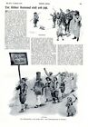Cologne Carnival once and now 1910 German report 2 pages 4 images Germany