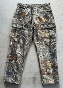 Cabelas Pants Men’s 36x31 Cargo Realtree Camouflage Thinsulate Insulation Brown - Picture 1 of 11