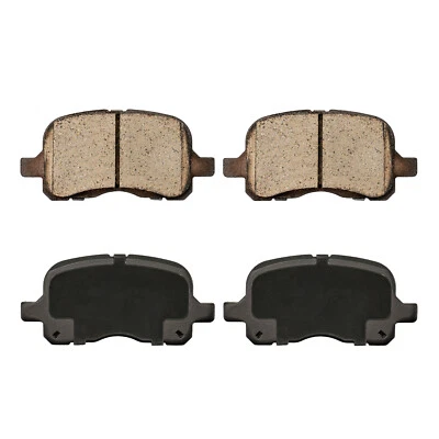 Front Ceramic Brake Pad Set For Toyota Corolla 1998-2002 Chevrolet Prizm D741 Foto 1 de 4