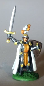 Ral Partha - Female Paladin (03-155) - Metall - bemalt - Bild 1 von 2