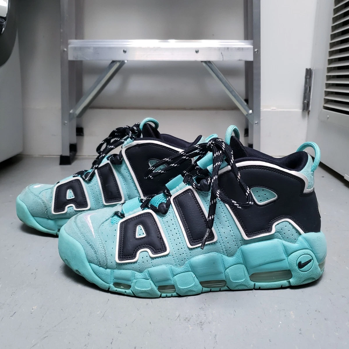 Nike Air More Uptempo '96 QS Light Aqua | eBay